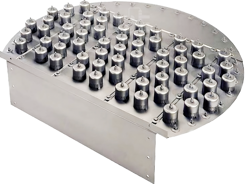 Bubble Cap Tray - 3D view